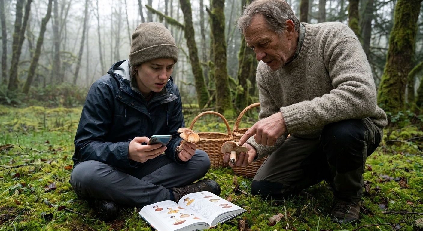 Field Guide vs. Phone App vs. Mentor: Which ‘Gear’ Keeps Foragers Safest?